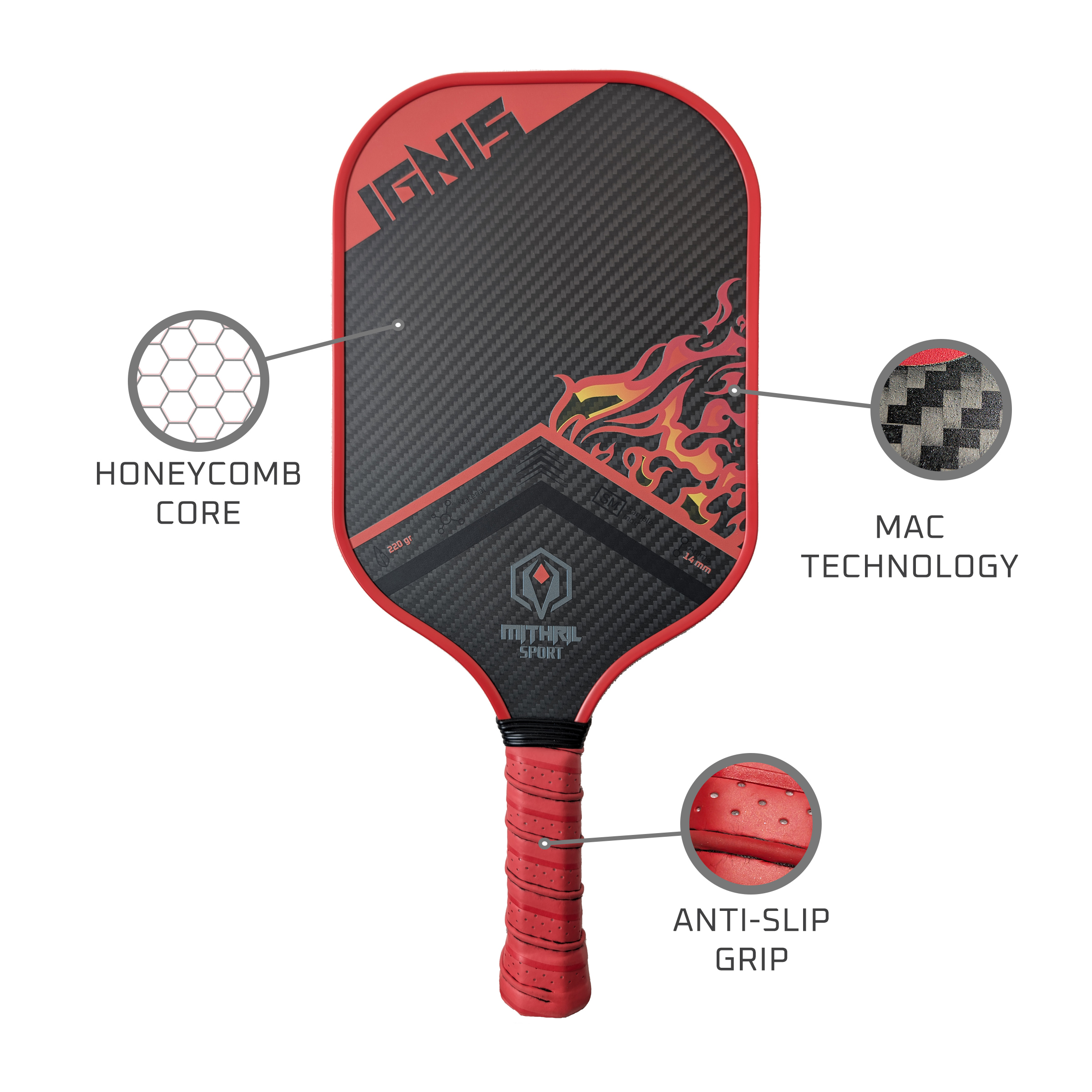 Mithril Sport Ignis Pickleball Padle